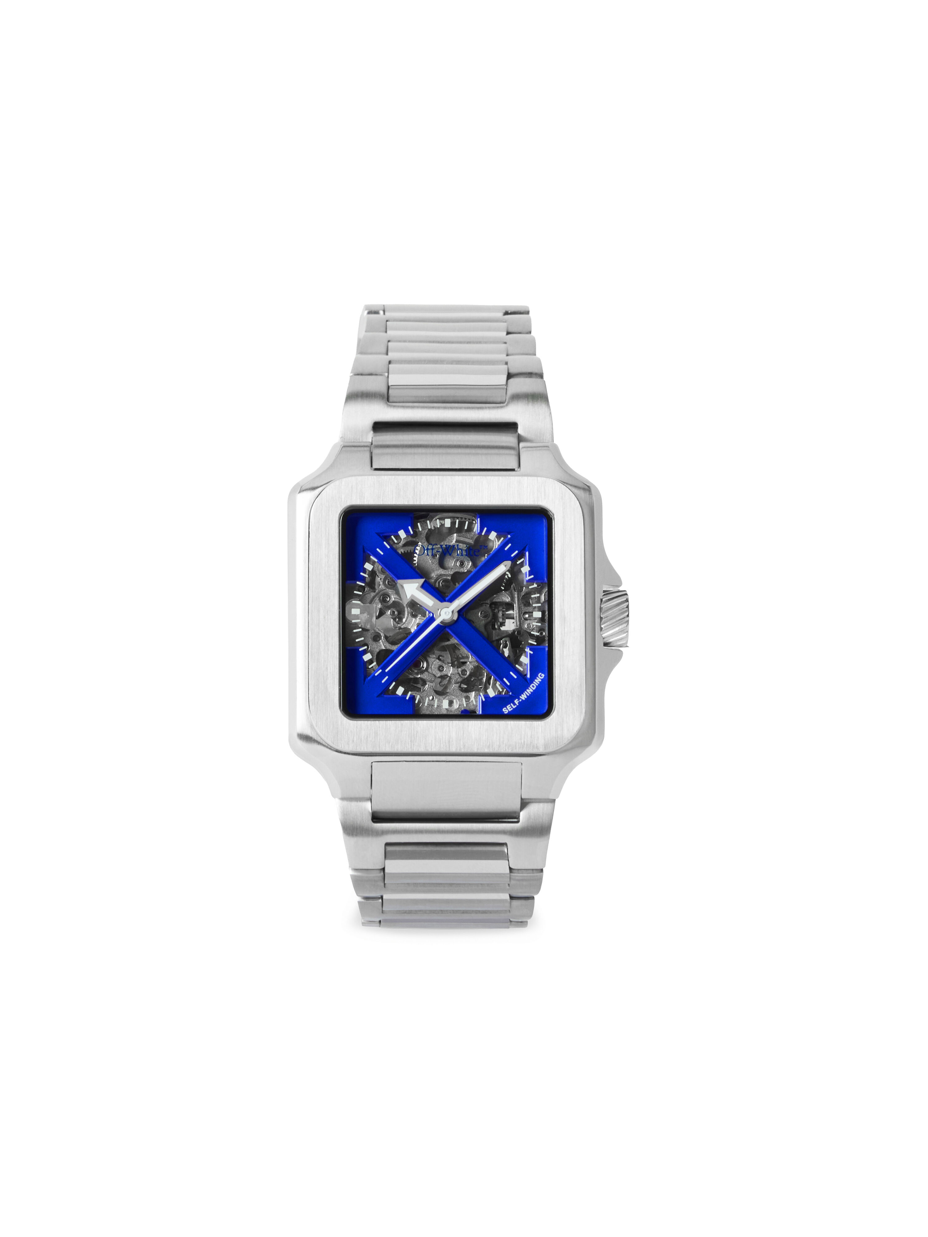 "Proto Auto" Watch OFF WHITE "Proto Auto" Watch Silver OW1G008M