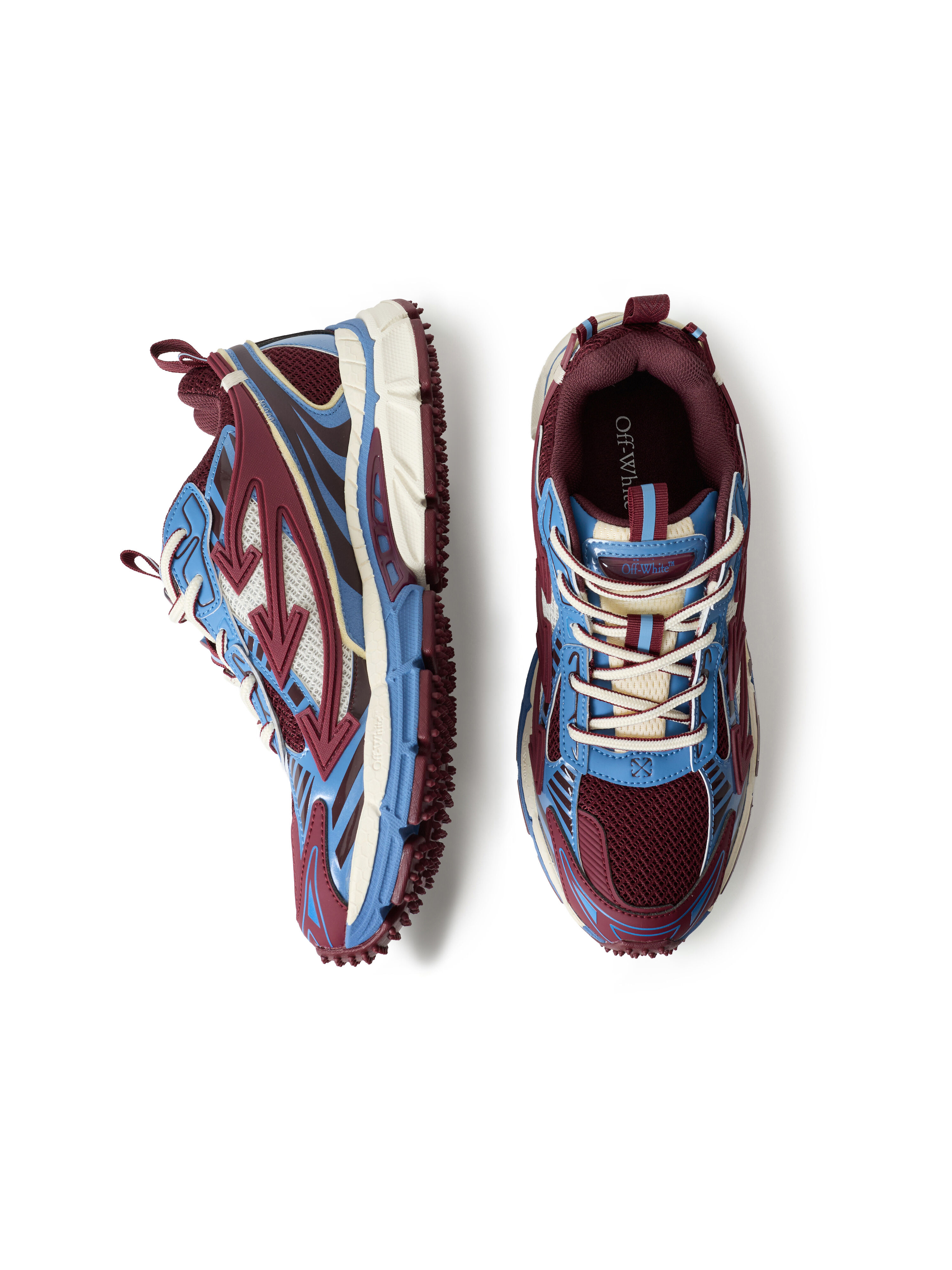 Be Right Back Sneakers OFF WHITE Be Right Back Sneakers Burgundy/Dusty Blue OF06566609