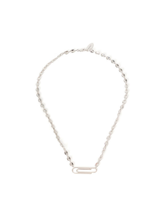 Paperclip Chain Necklace OFF WHITE Paperclip Chain Necklace GOLDMETAL C06544