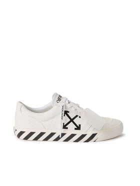 OFF WHITE Vulcanized Undercut Sneakers WHITE/BLACK OWIA28QC99FAB001