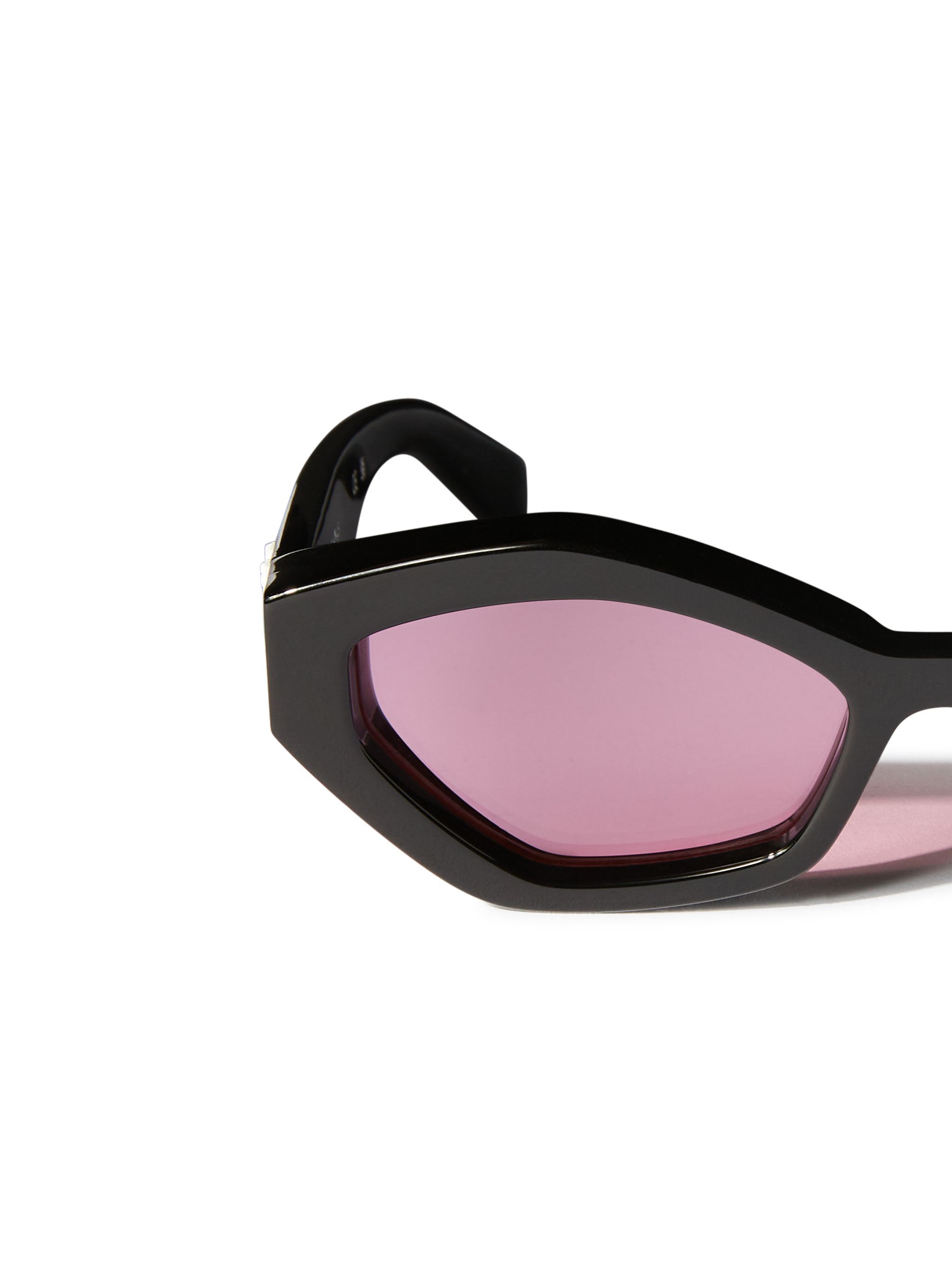 OFF WHITE Hilo Sunglasses BLACK OERI144S25PLA001