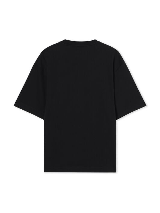 Cupid Paper Skate Short Sleeve Logo Tee OFF WHITE Cupid Paper Skate Short Sleeve Logo Tee BLACK - OCHER YELLOW OMAA120F25JER00R