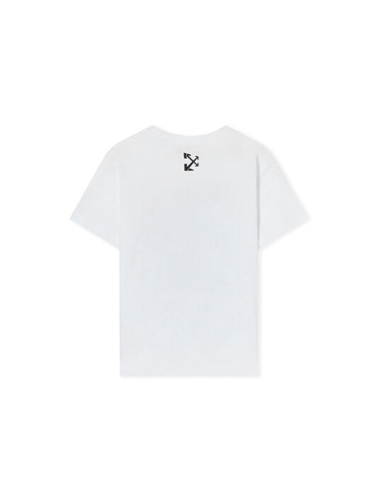 OFF WHITE Arrow Constructive Short Sleeve T-Shirt WHITE 44BAA002F26J006