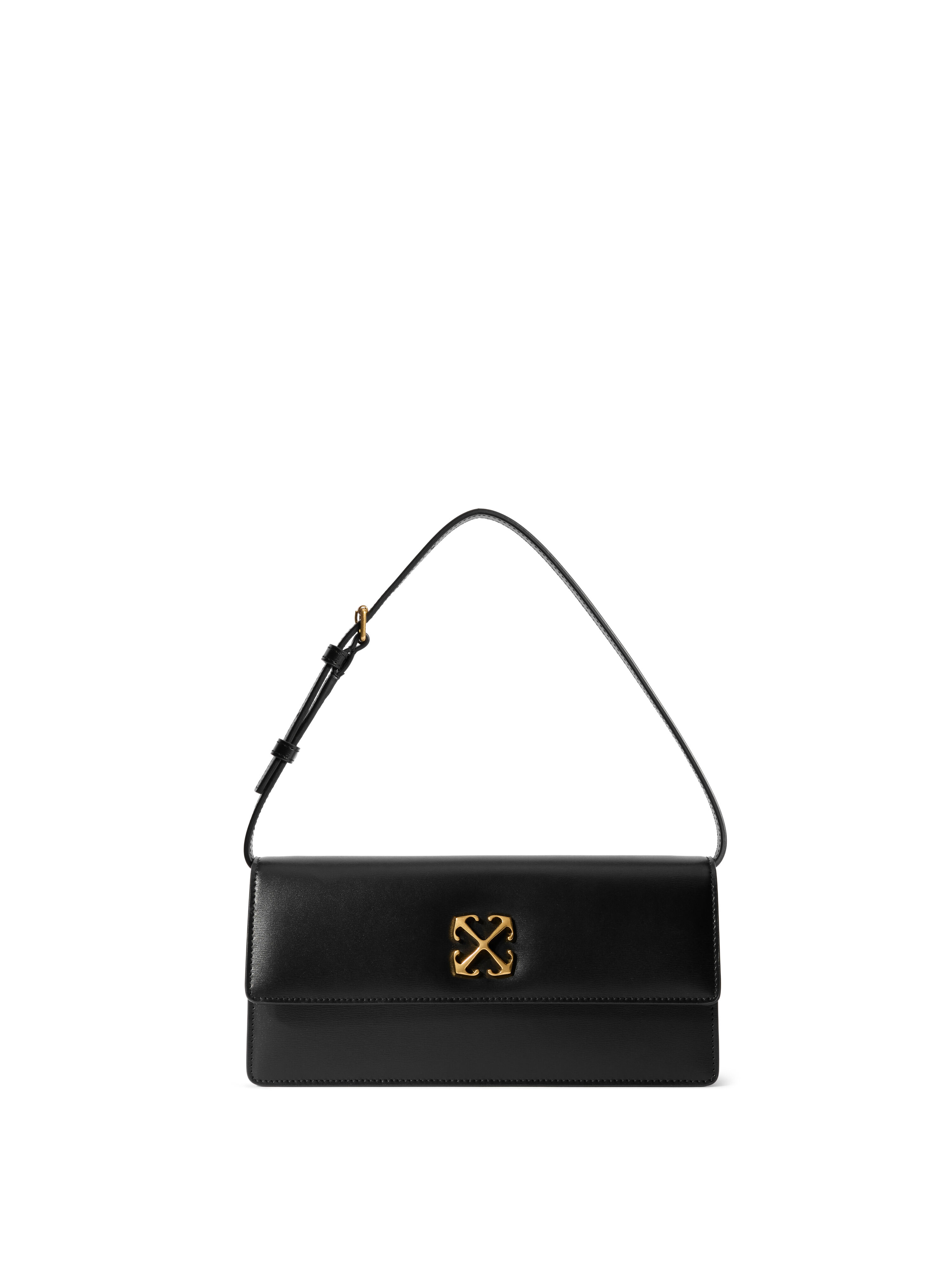 OFF WHITE Jitney 1.0 Shoulder Bag BLACK - NO COLOR OWNN172C99LEA001