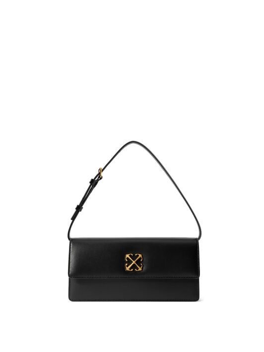 Jitney 1.0 Shoulder Bag OFF WHITE Jitney 1.0 Shoulder Bag BLACK - NO COLOR OWNN172C99LEA001