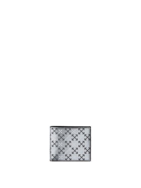 OFF WHITE Arrow Reflective Bifold Wallet BLACK - REFLECTIVE OMNC09CF25LEA001