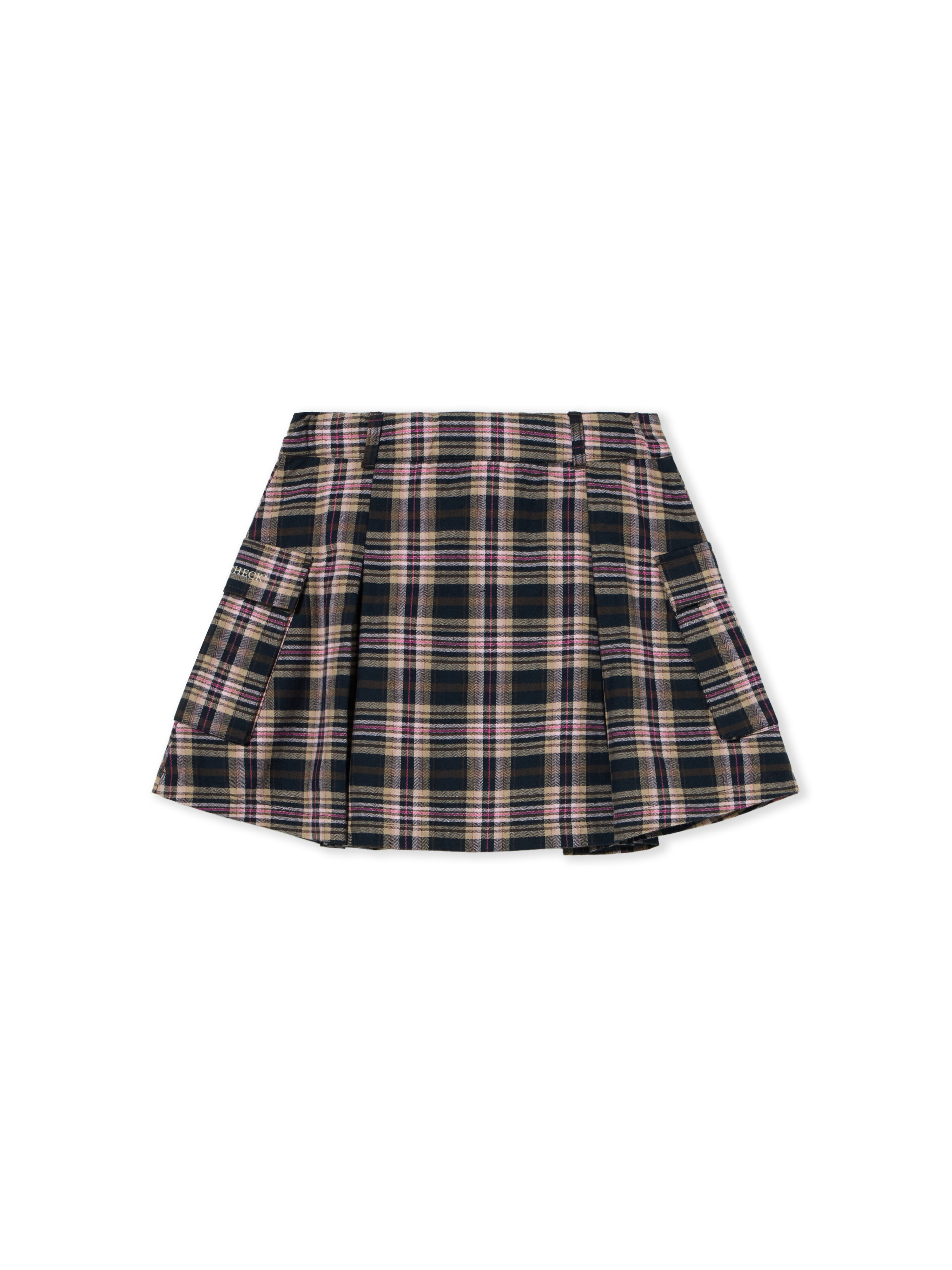 Logo Flannel Cargo Skirt OFF WHITE Logo Flannel Cargo Skirt BLUSH 44GCY003F26F001