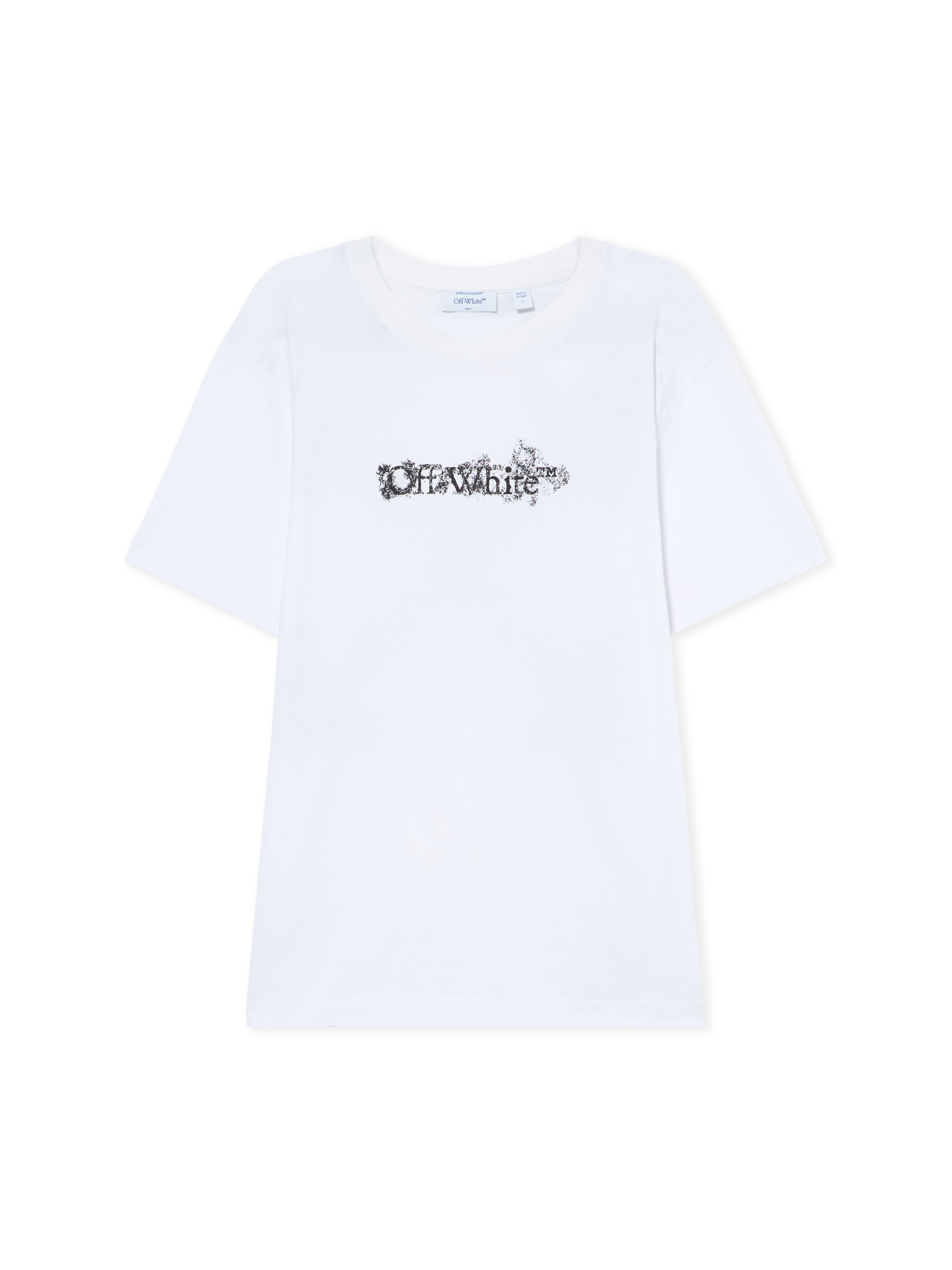 OFF WHITE Heraldic Arrow Slim T-shirt WHITE 44MAA027S26J007