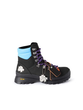 OFF WHITE Hiking Boots BLACK/BLUE OF05929001