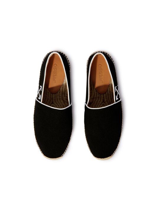 OFF WHITE Biarritz Espadrillas BLACK OMIB007C99FAB001