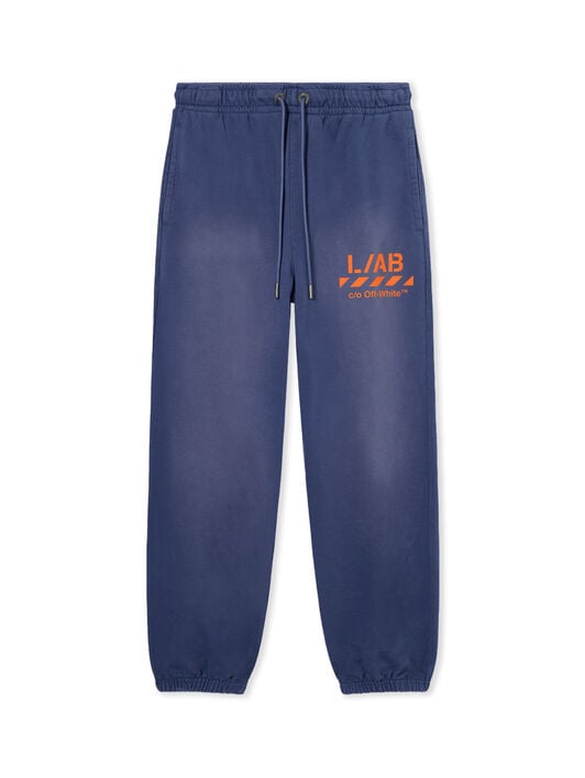 L/AB Diagonal Washed Joggers LAB L/AB Diagonal Washed Joggers COBALT BLUE 44LABF26B060