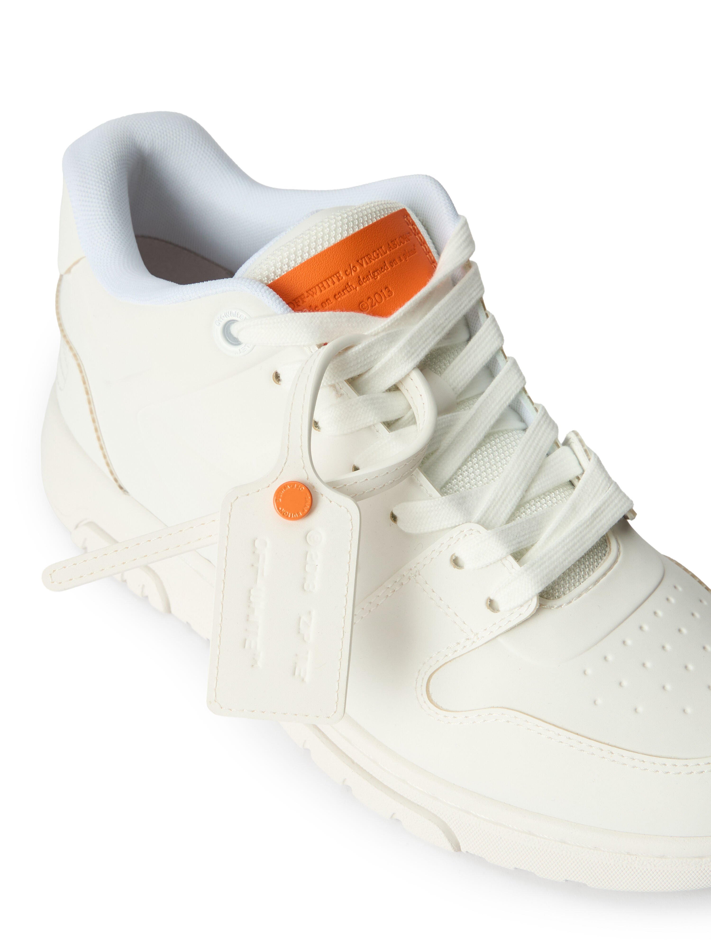 OFF WHITE Out Of Office Molded WHITE - ORANGE OWIA259S26MAT001