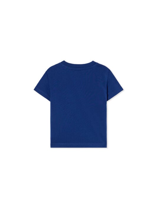 Big Bookish Crackle Logo T-Shirt OFF WHITE Big Bookish Crackle Logo T-Shirt BLUE - WHITE OBXB001F25JER003