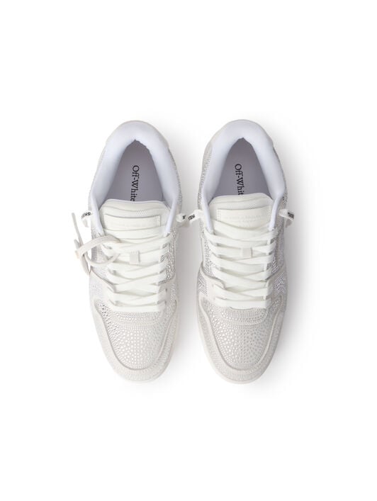 Out Of Office Strass Sneakers OFF WHITE Out Of Office Strass Sneakers WHITE - SILVER OMIA189C99LEA018