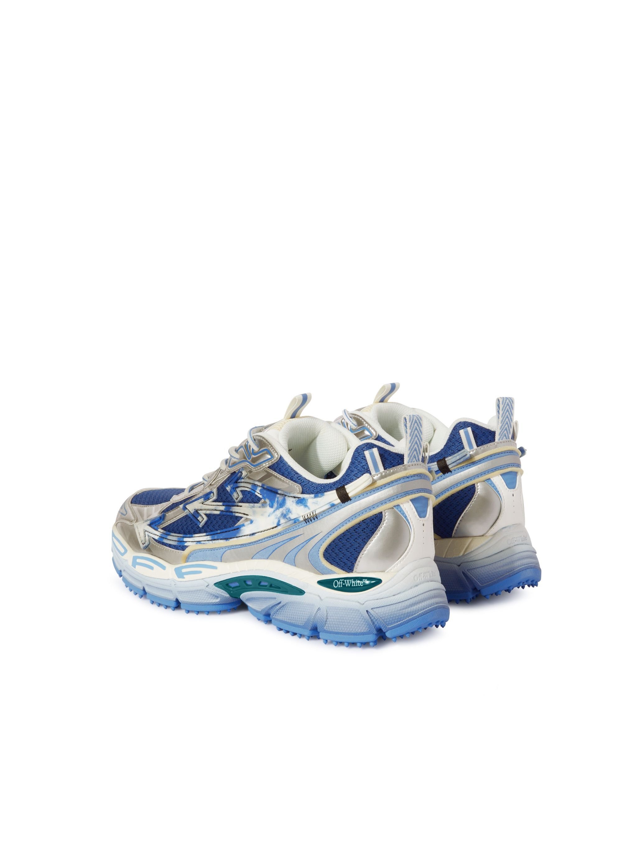 OFF WHITE Sneakers Be Right Back Argento/Blu BLU OMIA295S25FAB004