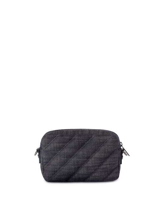 OFF WHITE Quilting Camera Bag Denim S Dark Blue - BLUE OWNN18ES25FAB001