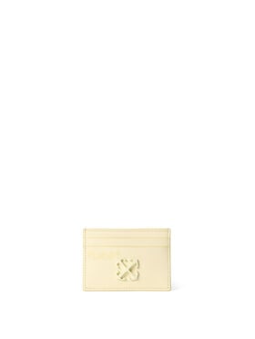 OFF WHITE Jitney Quote Card Case DOUBLE CREAM - DOUBLE CREAM OWND027F25LEA001