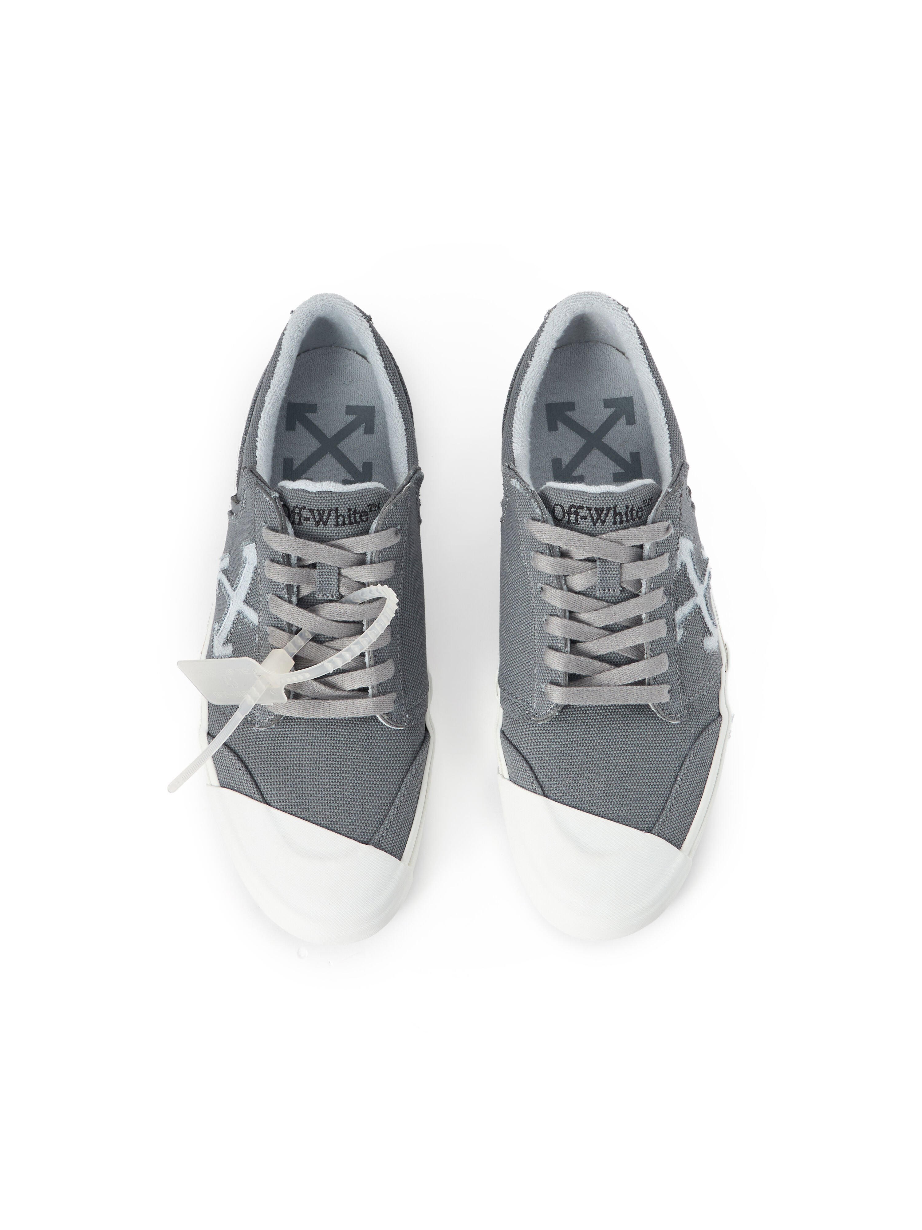 OFF WHITE Vulcanizedanized Undercut Sneakers MEDIUM GREY/ LIGHT GREY OMIA2A2F25FAB002