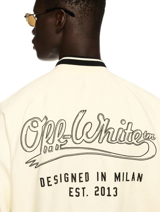 Off Italic Linen Souvenir Var White Aspa OFF WHITE Off Italic Linen Souvenir Var White Aspa NEUTRALS OMEH05AS25FAB001