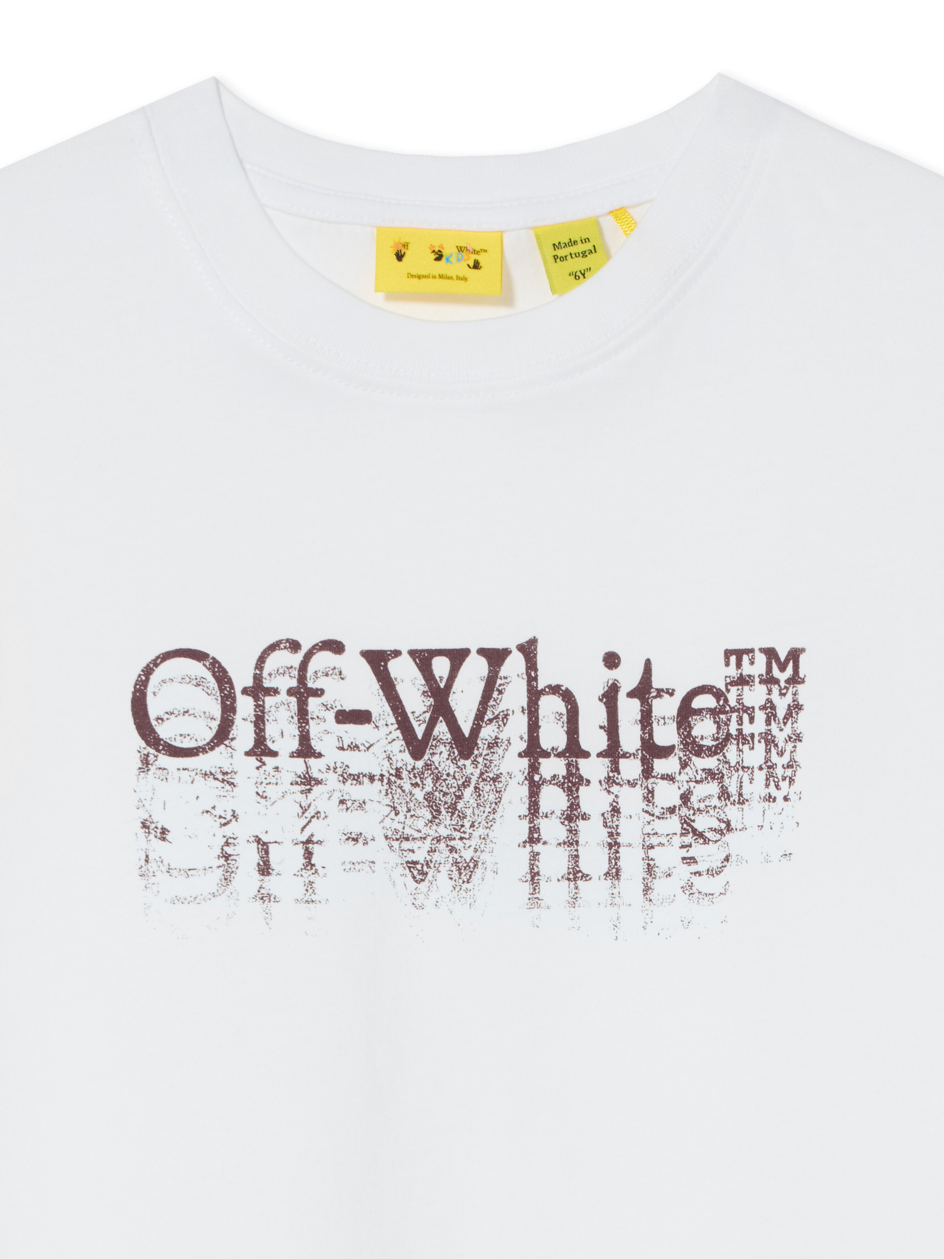Big Bookish Stamp Short Sleeve T-Shirt OFF WHITE Big Bookish Stamp Short Sleeve T-Shirt WHITE 44BAA002F26J001