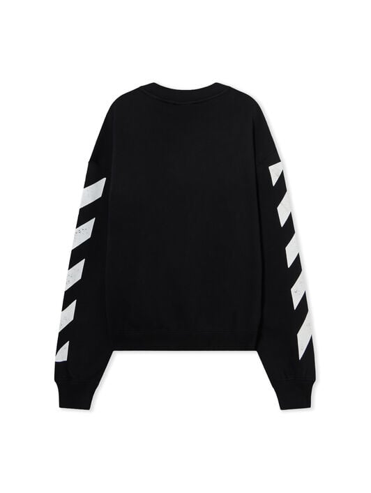 LAB L/AB Diagonal Sweatshirt BLACK 44LABF26K085