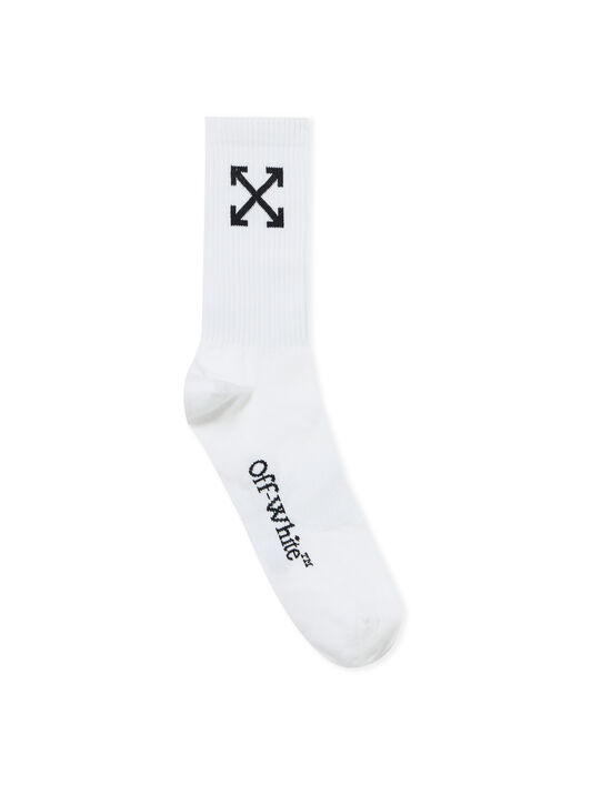 OFF WHITE ARROW MID CALF SOCKS  OMRA080C99KNI002