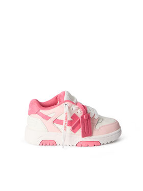 OFF WHITE Out Of Office Sneakers WHITE - SOFT PINK OGIA007F25LEA001