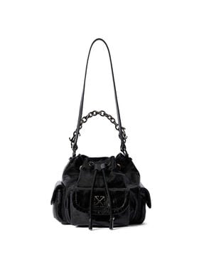 OFF WHITE Dumbo Bucket Bag BLACK - NO COLOR OWMY002F25LEA001