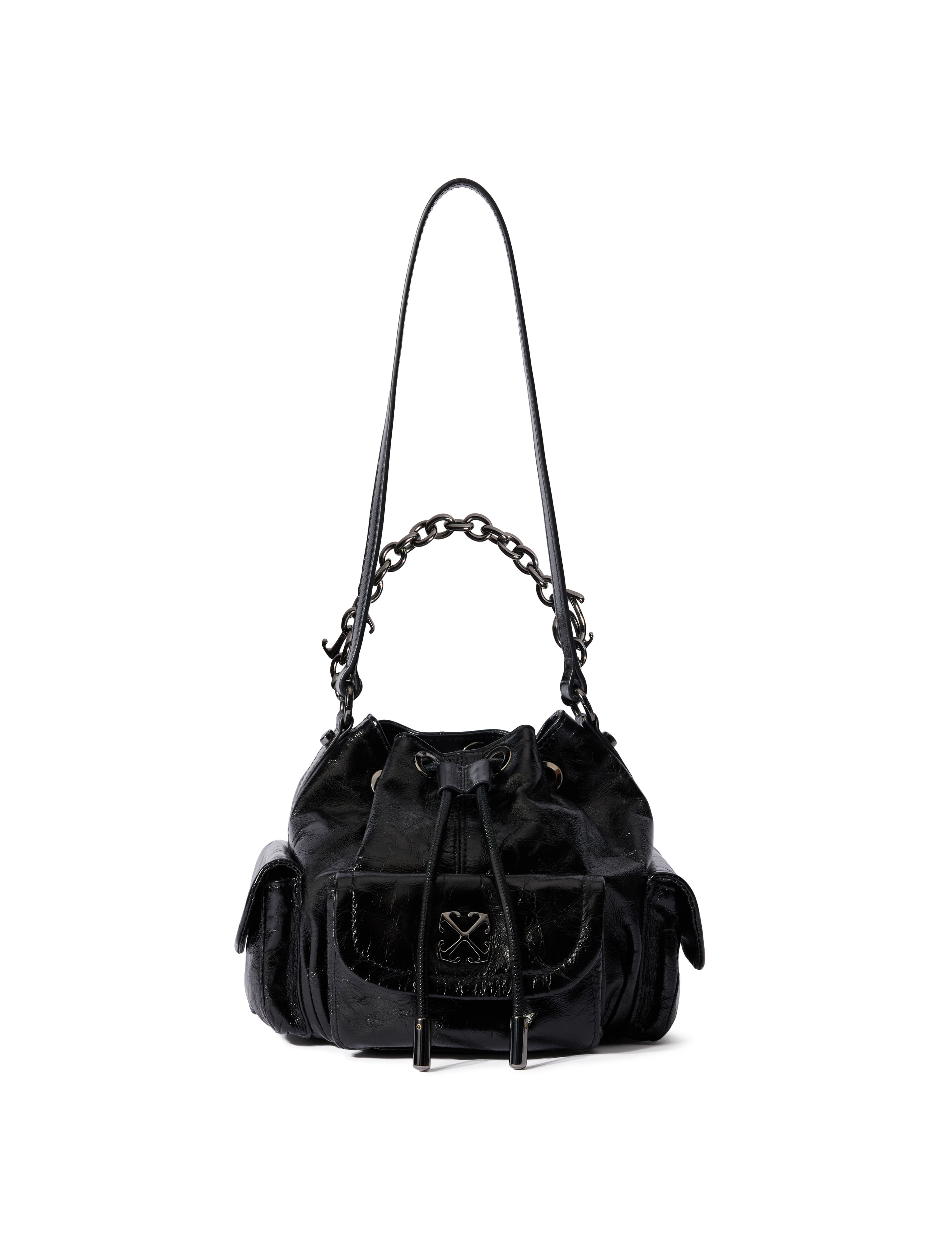 OFF WHITE Dumbo Bucket Bag BLACK - NO COLOR OWMY002F25LEA001