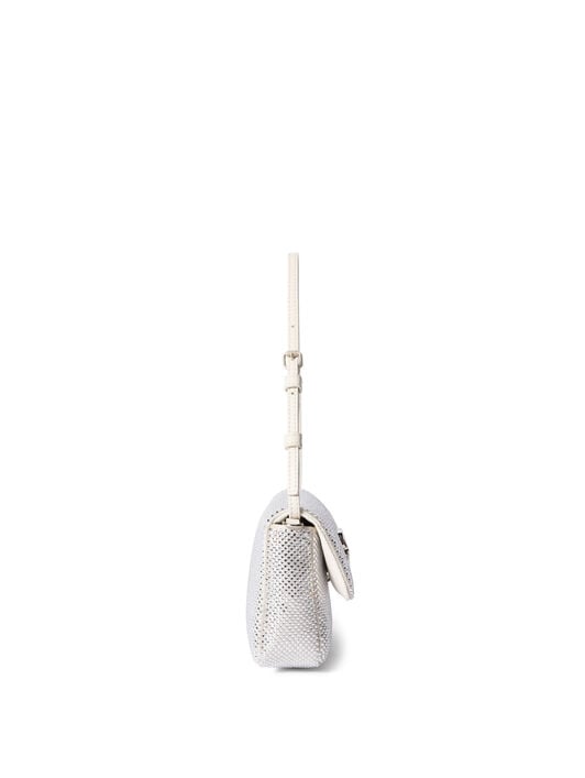 Jitney Shoulder 0.7 Strass Bag OFF WHITE Jitney Shoulder 0.7 Strass Bag FLAME OWNN18BF25FAB001