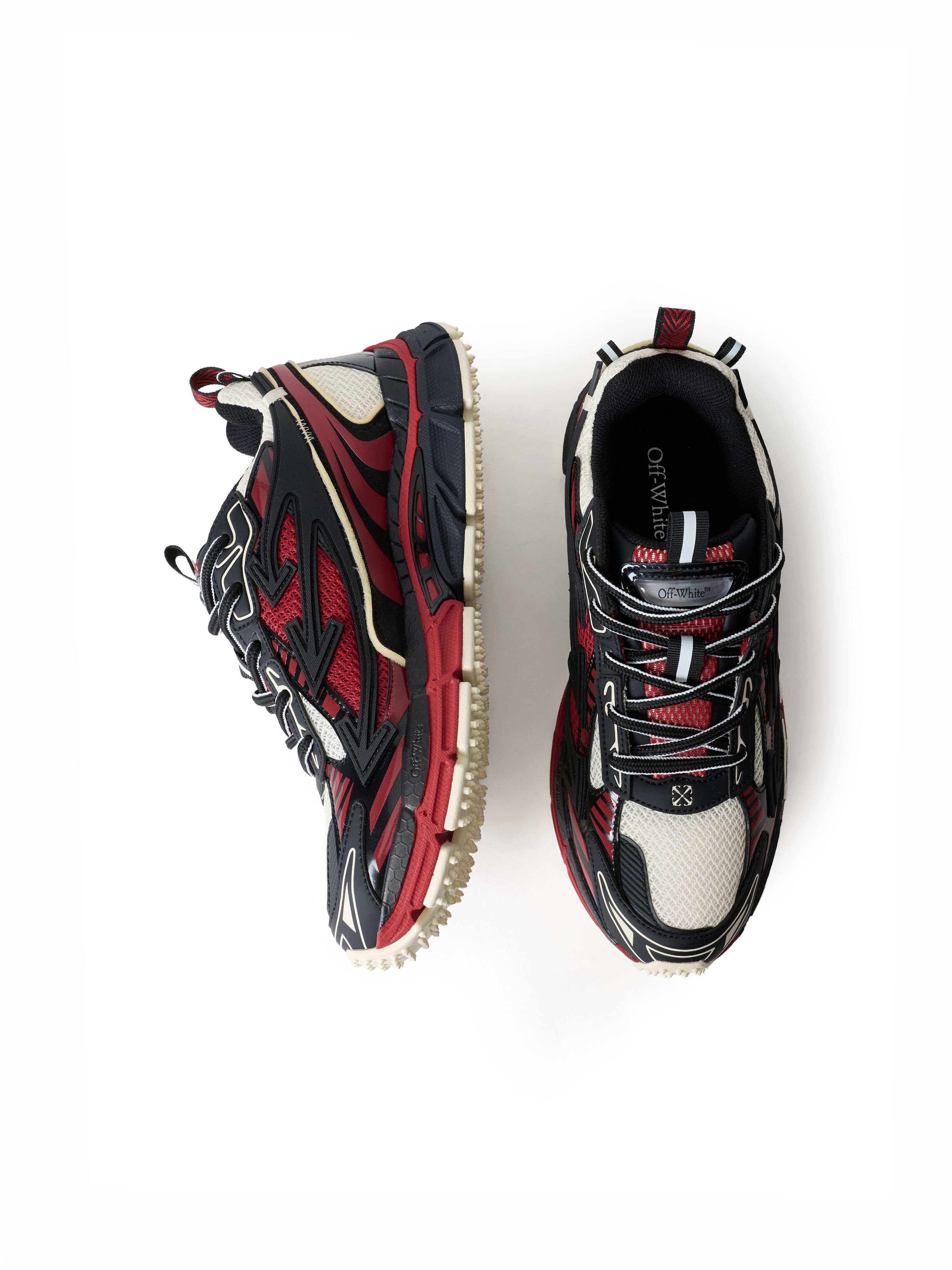 Be Right Back Sneakers OFF WHITE Be Right Back Sneakers Black/Flame Red OF06557001