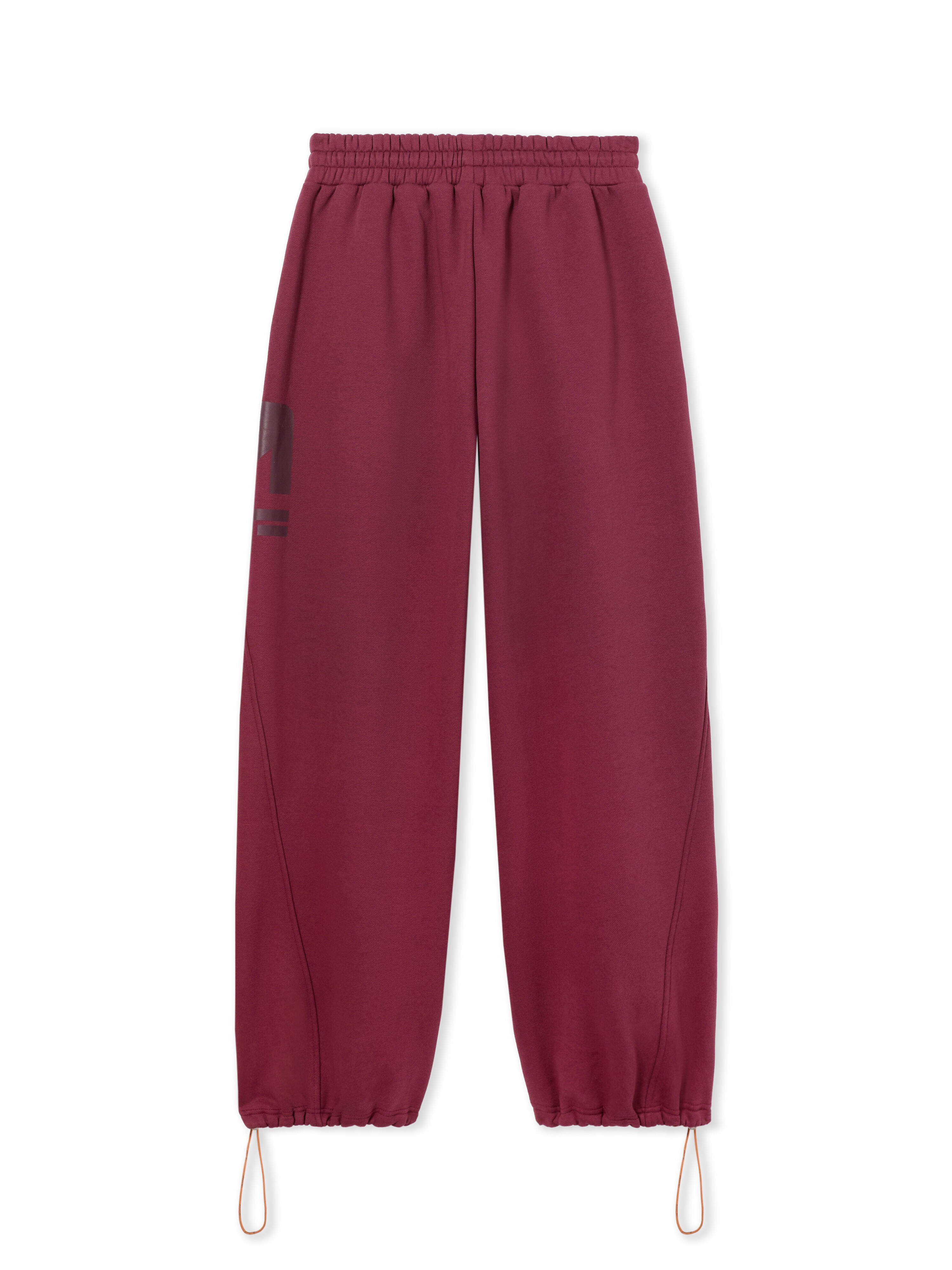LAB L/AB Bungee Jogger Sweatpants Burgundy LABF2639H00042T