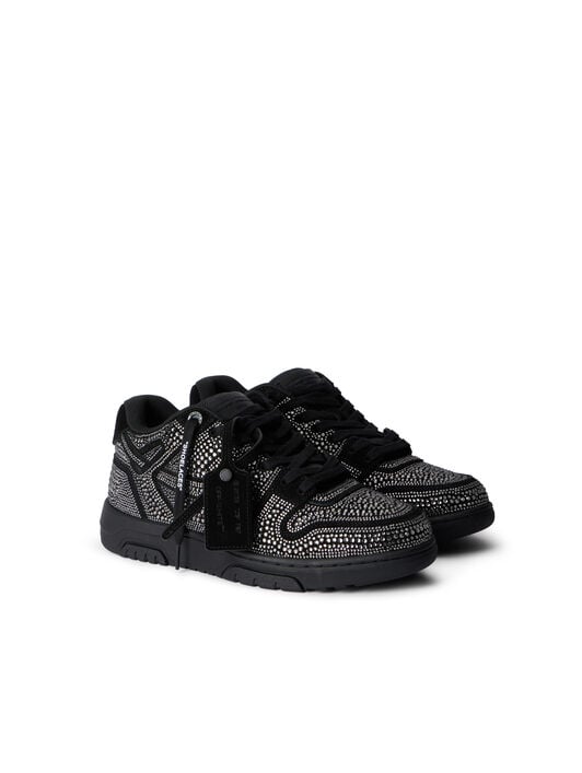 Out Of Office Strass Sneakers OFF WHITE Out Of Office Strass Sneakers BLACK - BLACK OMIA189C99LEA018
