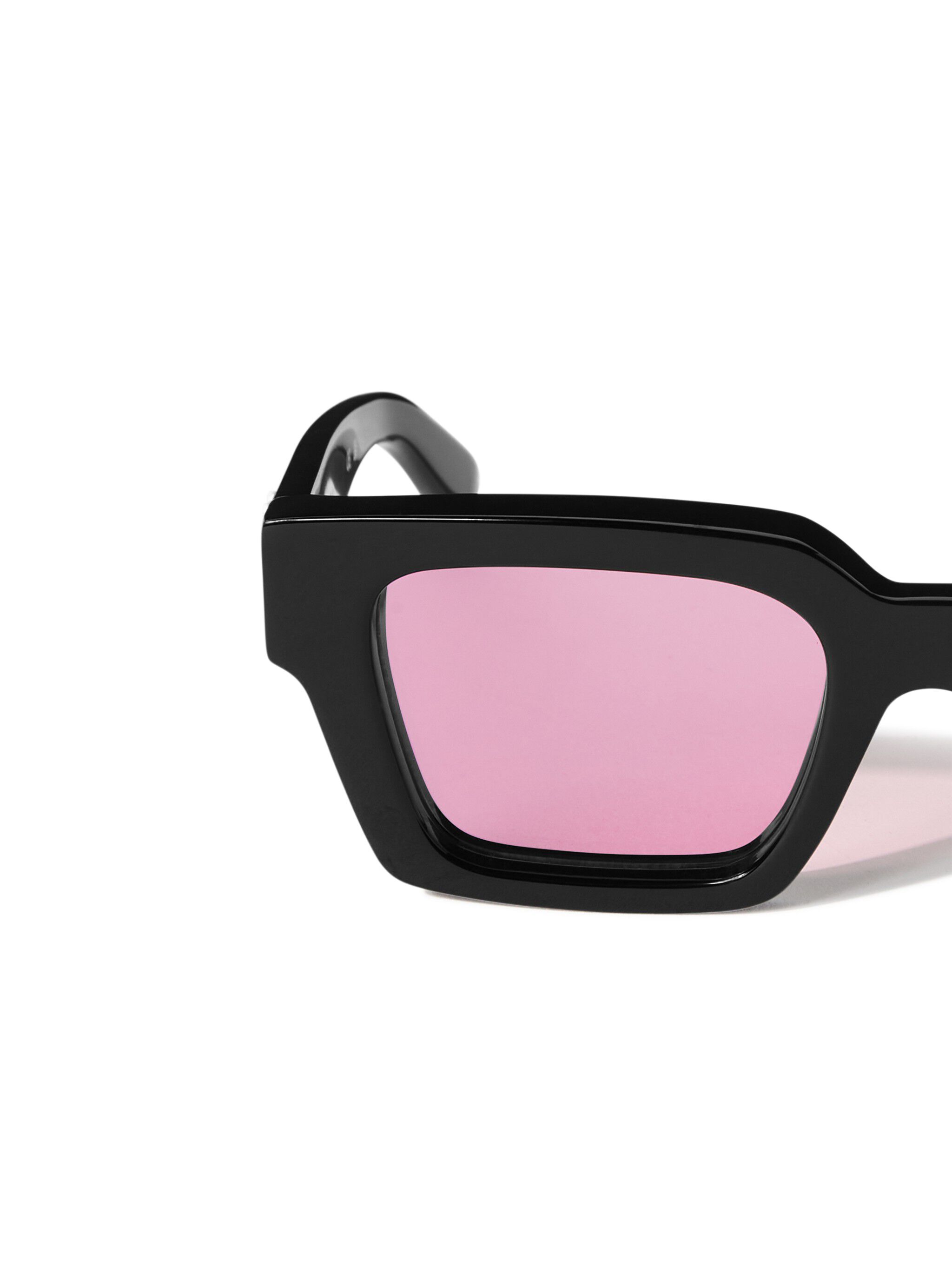 OFF WHITE Black/Pink Virgil Sunglasses BLACK OERI008C99PLA004