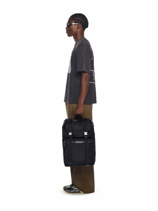 OFF WHITE Outdoor Backpack Nylon BLACK - NO COLOR OMNB111C99FAB001