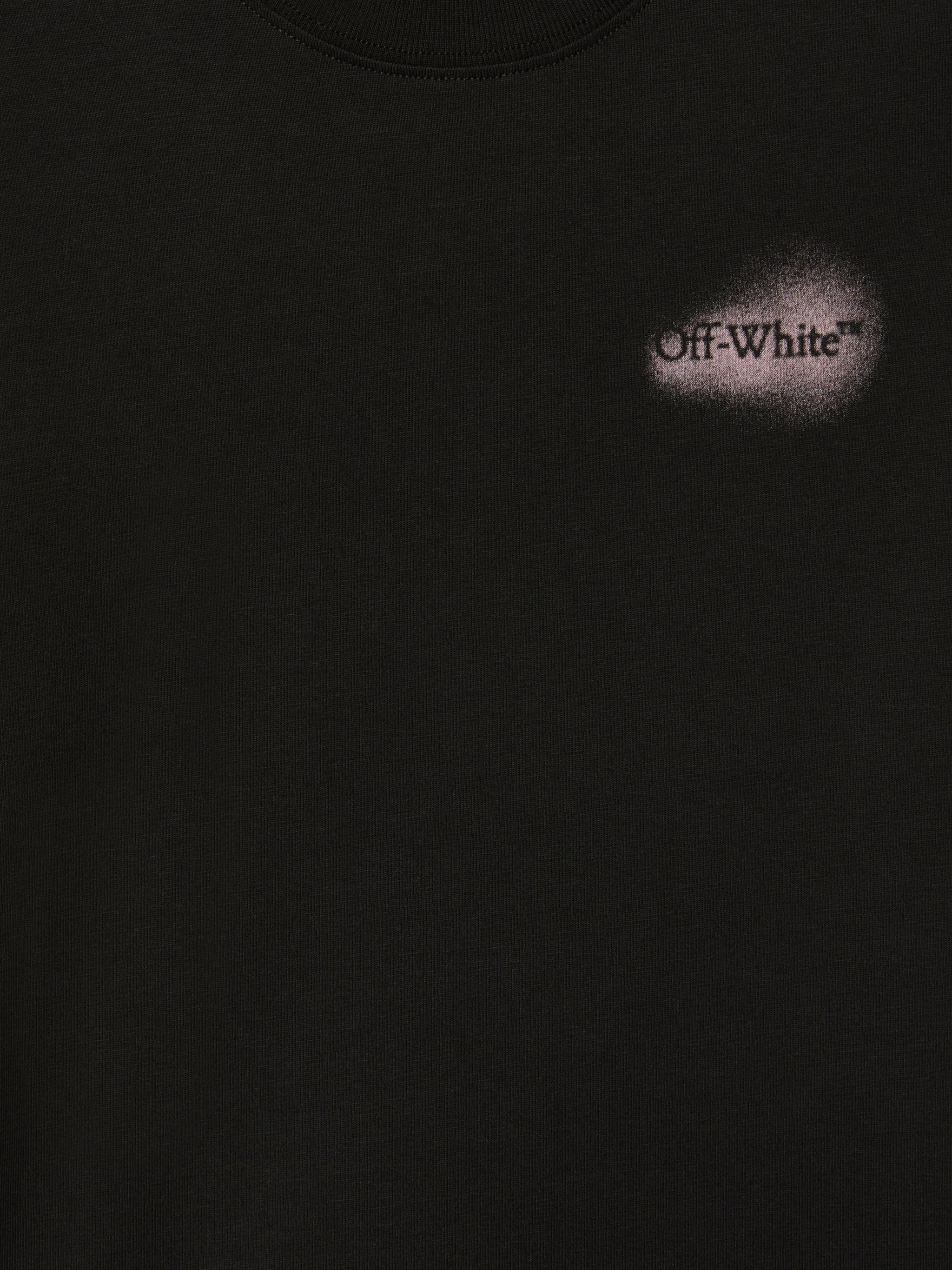 OFF WHITE Spray Arrow T-Shirt BLACK OGAA001S25JER009