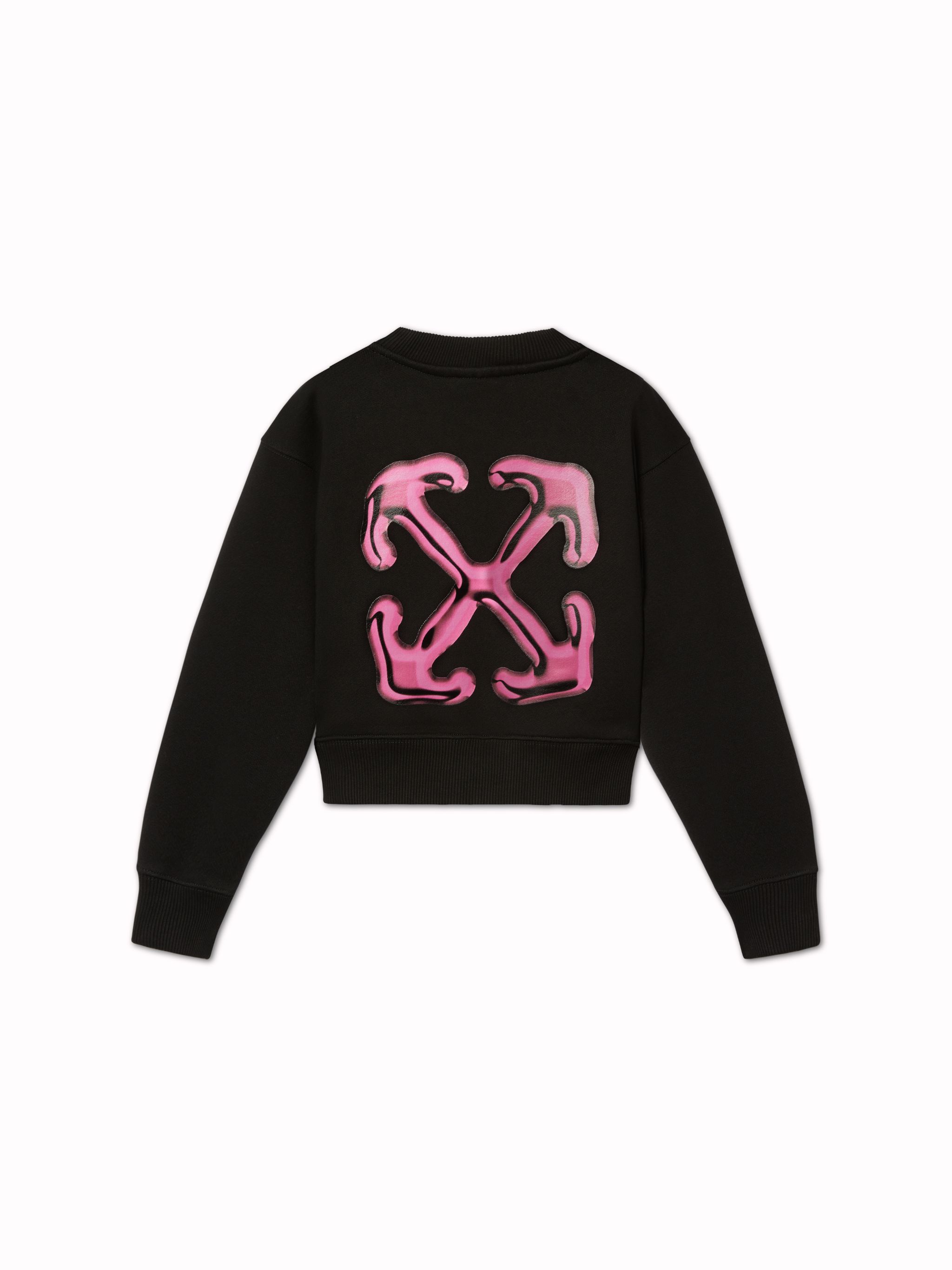 OFF WHITE Balloon Arrow Sweatshirt BLACK OGBA013S25FLE002