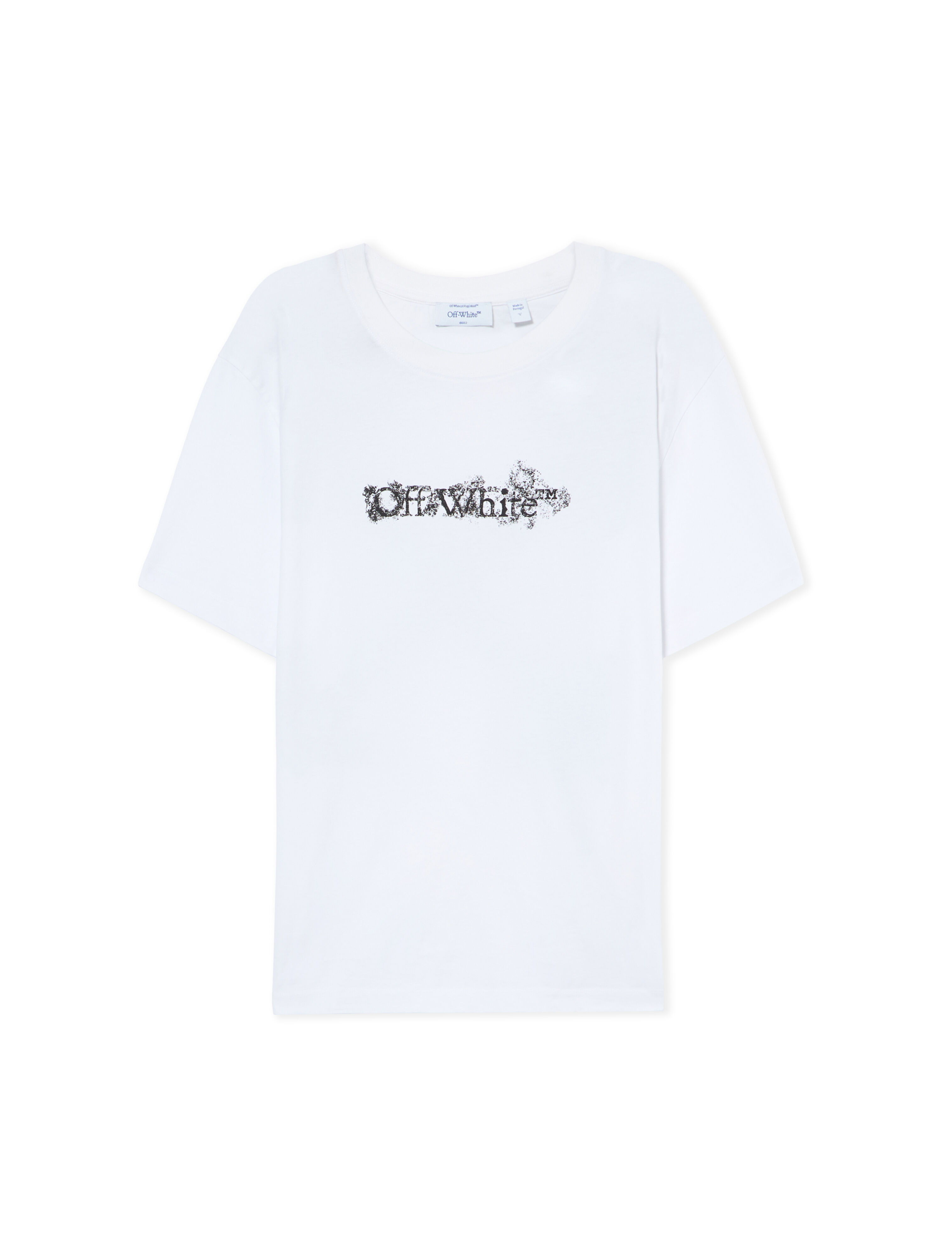 OFF WHITE Heraldic Arrow Slim T-shirt WHITE 44MAA027S26J007