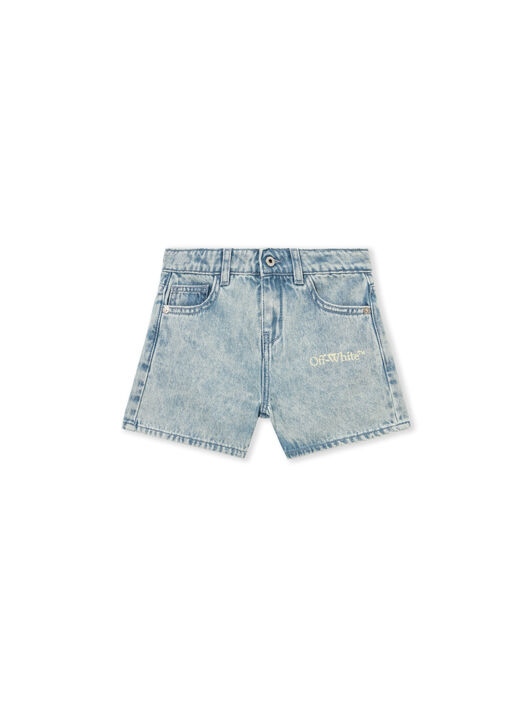 OFF WHITE Bookish Denim Short LIGHT BLUE 44GYC004S26D001