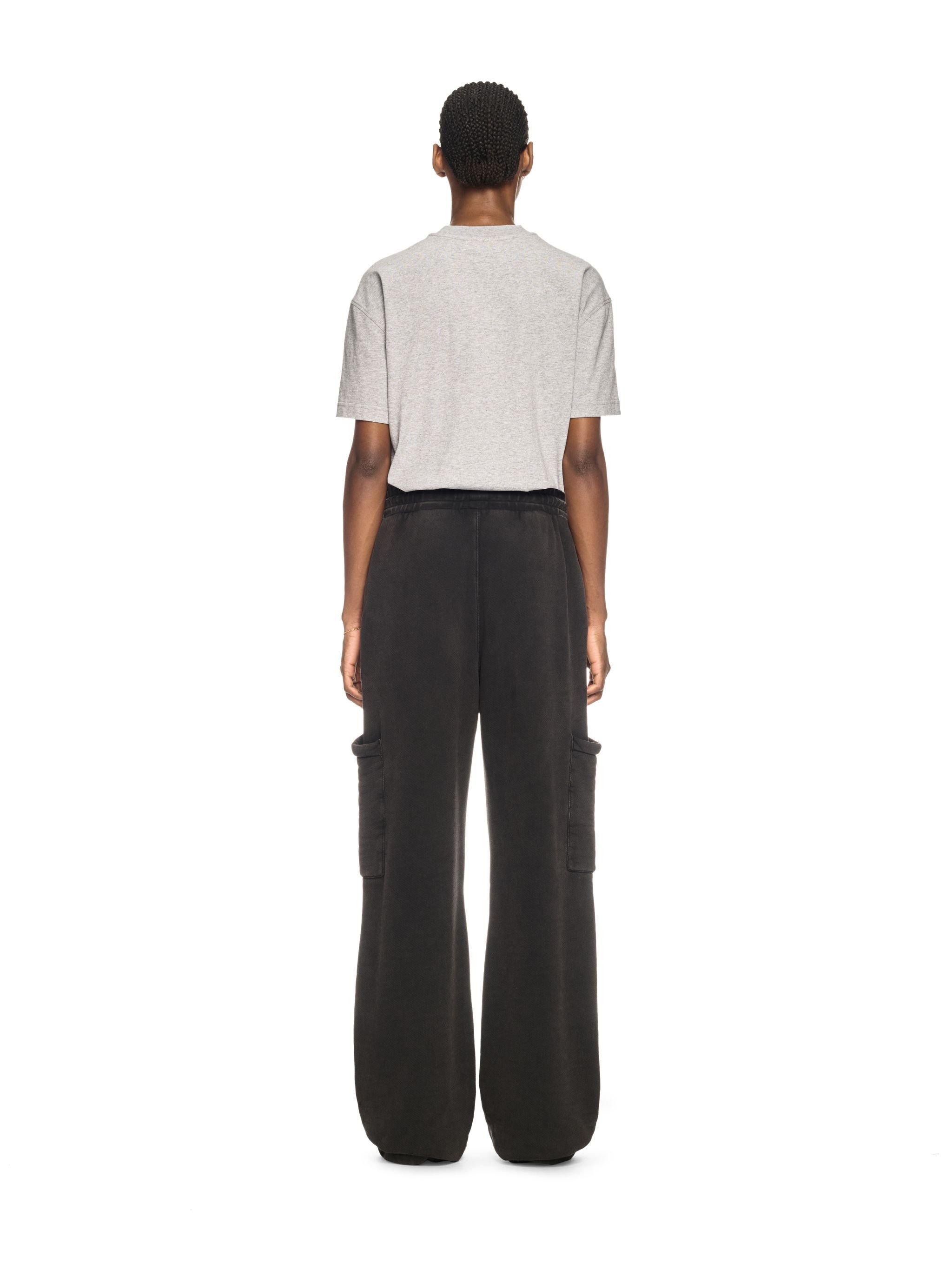 OFF WHITE Black Bookish Cargo Sweatpants BLACK OWCH025S25FLE001