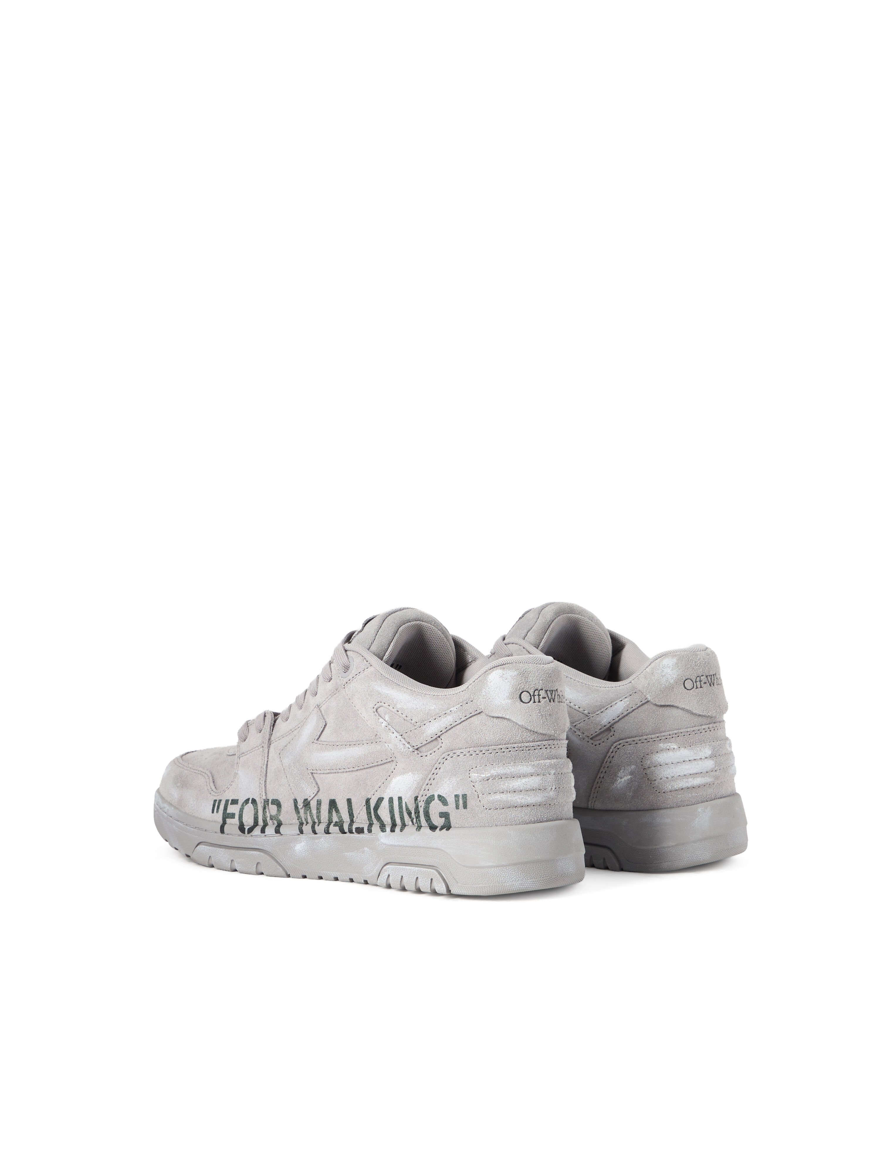 OFF WHITE Out Of Office For Walking Sneakers GREY - DARK GREY OMIA189F25LEA00B