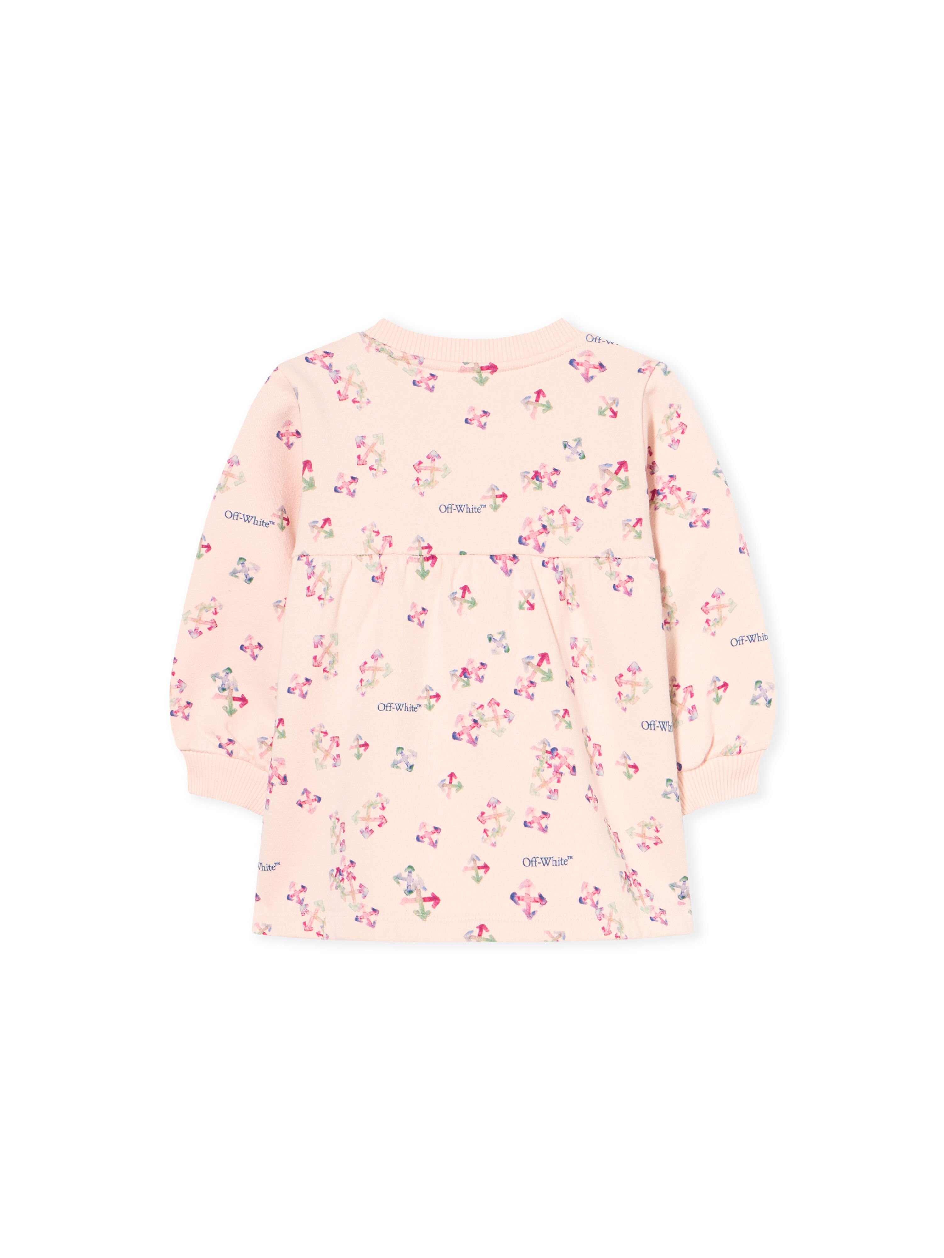 OFF WHITE Aop Arrow Dress SOFT PINK - MULTICOLOR OGX7012F25FLE002