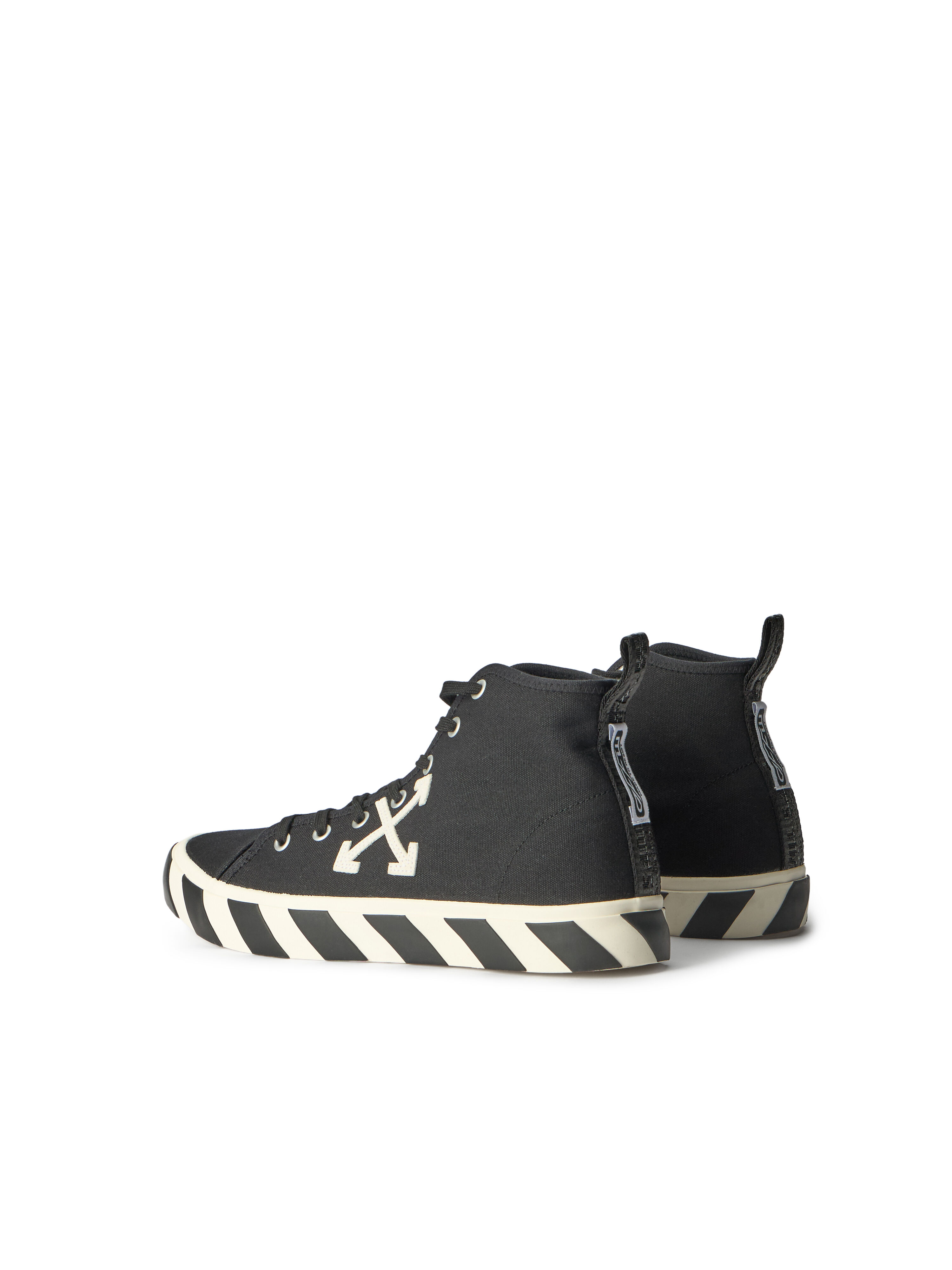 OFF WHITE MID TOP VULCANIZED CANVAS  OMIA119C99FAB001