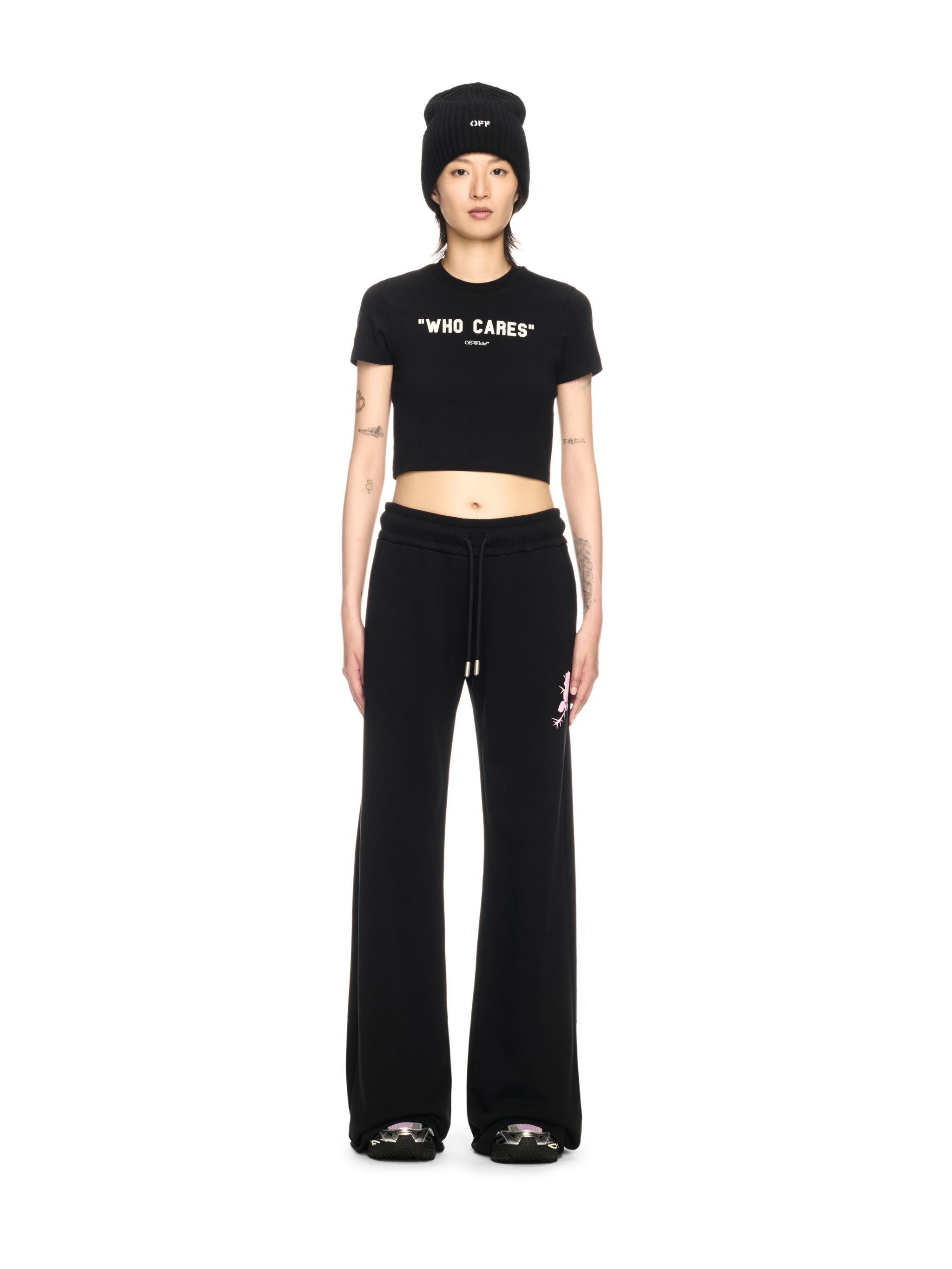 OFF WHITE Who Cares 90S Fit BLACK OWAA133S25JER001