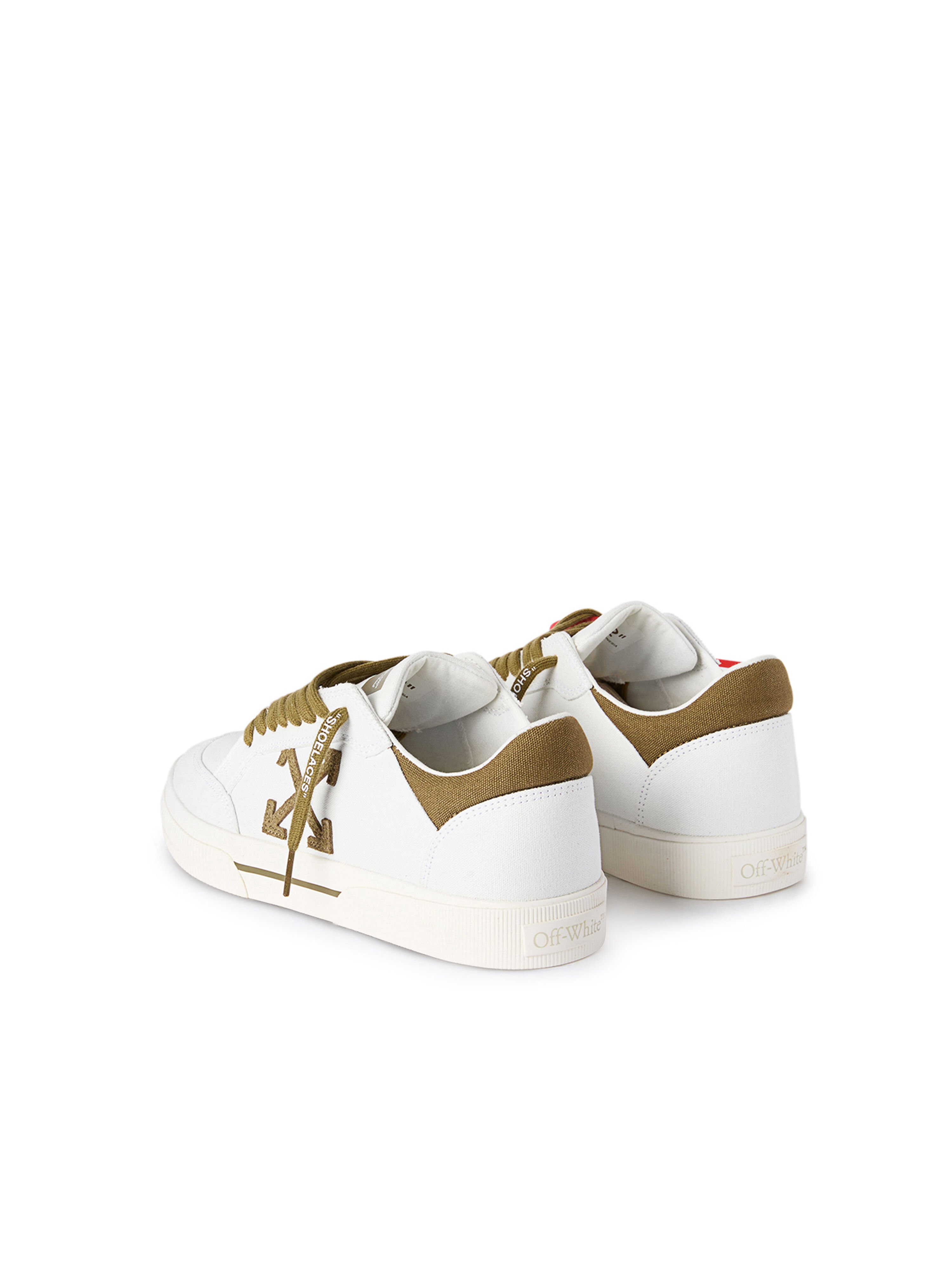Sneakers Low Vulcanized OFF WHITE Sneakers Low Vulcanized WHITE/M.GREEN OF05775301