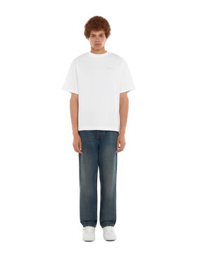 OFF WHITE Measuring Tape Arrow Skate T-Shirt WHITE 44MAA120G5J009