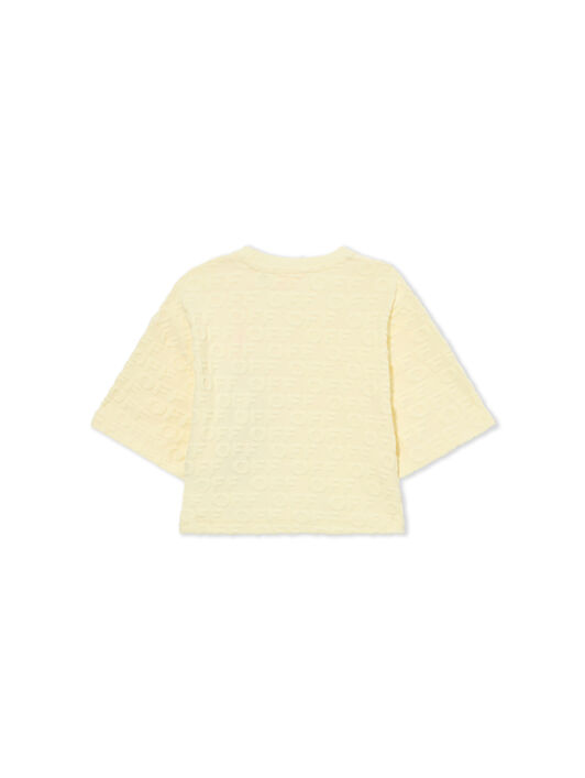 OFF WHITE Off Ao Terry Box Tee S/S PEAR SORBET 44GAA019S26J003