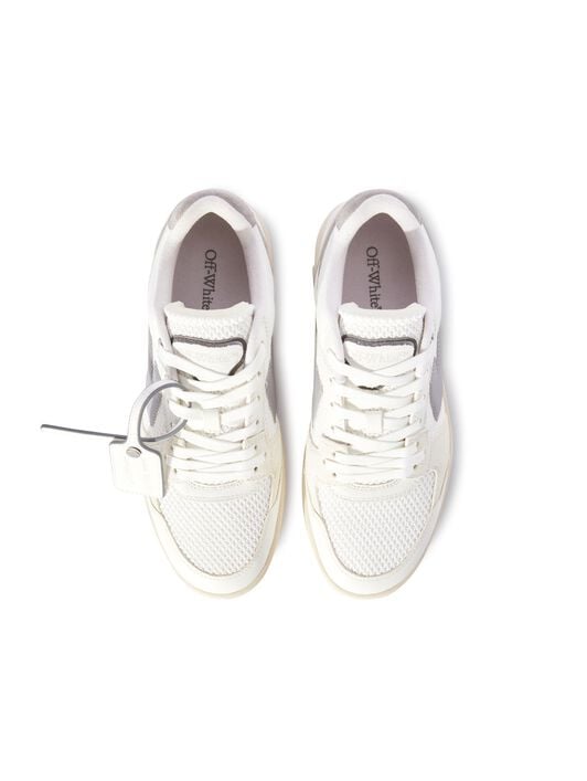 OUT OF OFFICE SCHMALE WEISS/GRAUE SNEAKER OFF WHITE OUT OF OFFICE SCHMALE WEISS/GRAUE SNEAKER WEISS OMIA243S24LEA001