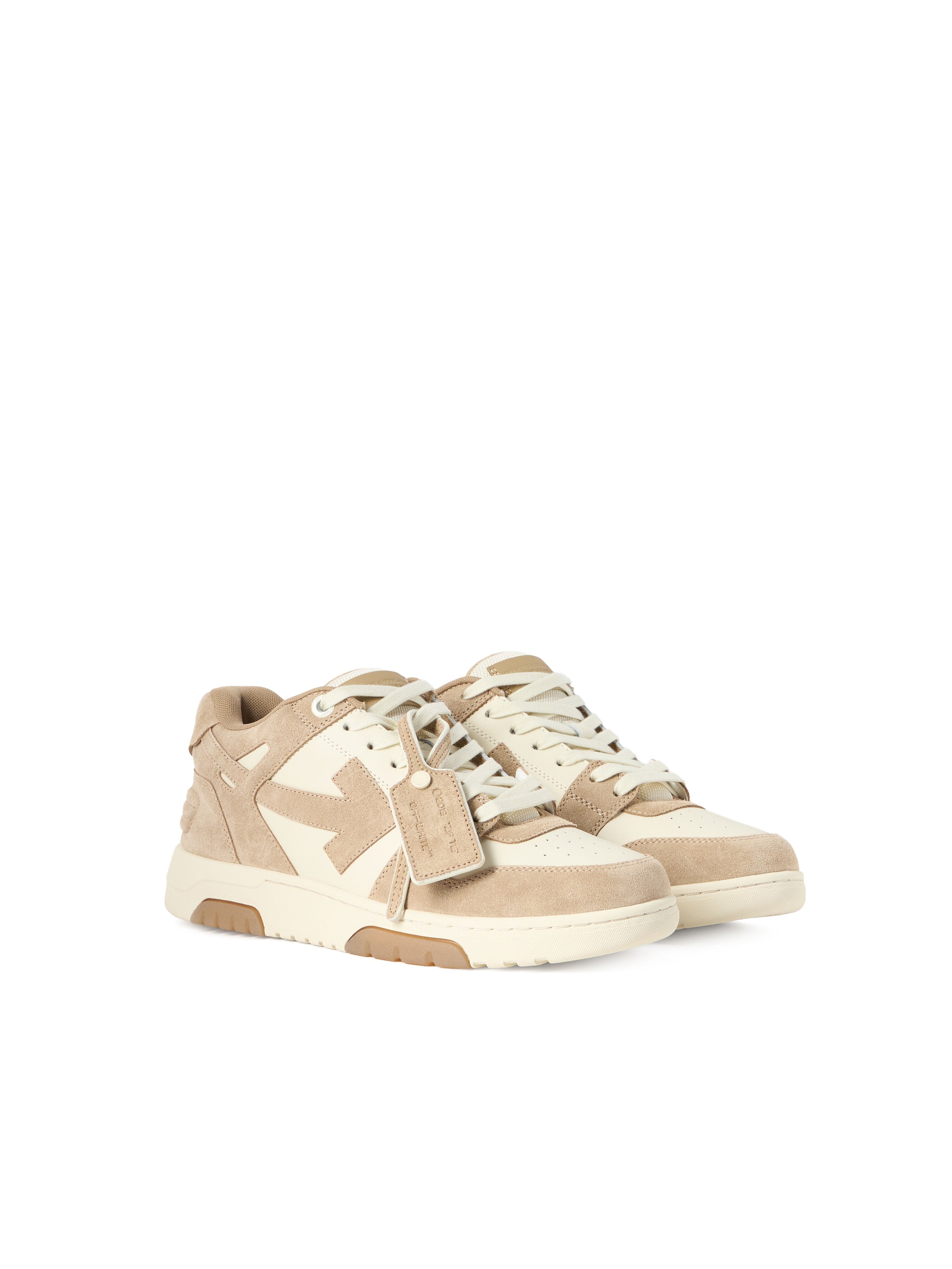 OFF WHITE Out Of Office Sneakers BEIGE - BROWN OWIA259F25LEA004