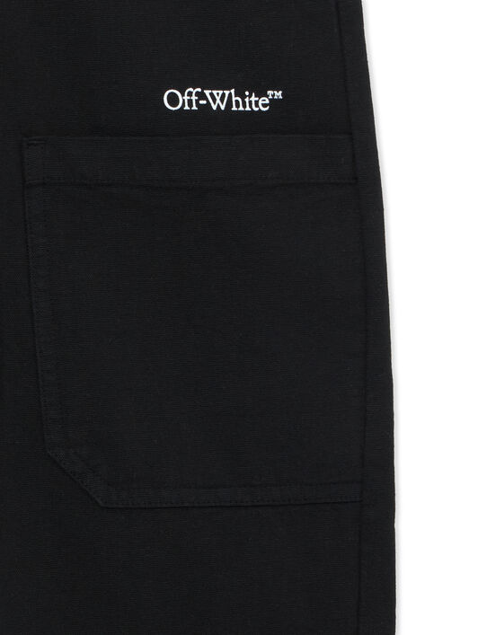 OFF WHITE Bookish Pant BLACK 44BCA007S26F001